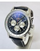 Breitling Navitimer Chrono Leather Strap Watch