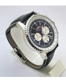 Breitling Navitimer Chrono Leather Strap Watch