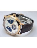 I W C Portofino Day Date Tourbillon White Swiss Automatic Watch