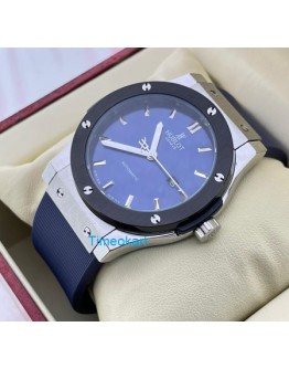 Hublot Vendom Classic Blue Dial Black Bezel Swiss Automatic Watch