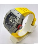 Richard Mille RM35-02 Rafael Nadal Yellow Swiss ETA 7750 Valjoux Movement Watch