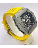 Richard Mille RM35-02 Rafael Nadal Yellow Swiss ETA 7750 Valjoux Movement Watch