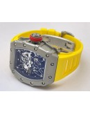 Richard Mille RM35-02 Rafael Nadal Yellow Swiss ETA 7750 Valjoux Movement Watch