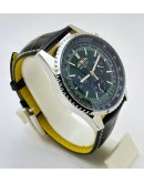 Breitling Navitimer B01 Green Chronograph Watch - B
