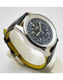 Breitling Navitimer Chrono Leather Strap Watch - B