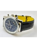 Breitling Navitimer Chrono Leather Strap Watch - B