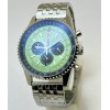 Breitling Navitimer B01 Mint Green Chronograph Steel Watch - B