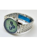 Breitling Navitimer B01 Mint Green Chronograph Steel Watch - B