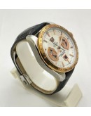 Tag Heuer Grand Carrera Calibre 17 RS 2 Dual Tone Leather Strap Watch