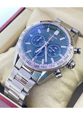 Tag Heuer Carrera Sport Green Chronograph Steel Watch
