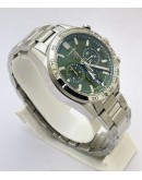 Tag Heuer Carrera Sport Green Chronograph Steel Watch