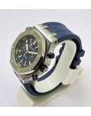 Audemars Piguet Diver Chronograph Steel Blue Watch