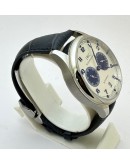 I W C Portuguese Power Reserve White Dial Leather Strap 2 Swiss Automatic Watch