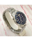 Omega Seamaster Diver Blue Swiss Automatic Watch