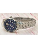 Omega Seamaster Diver Blue Swiss Automatic Watch