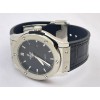 Hublot Vendom Classic Steel Black Leather Strap Swiss Automatic Watch
