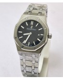 Audemars Piguet Royal Oak Black Steel Ladies Watch