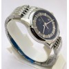 Omega De-Ville Black Steel Bracelet Swiss Automatic Watch