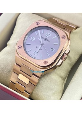Bell & Ross BR05 Rose Gold Grey Swiss Automatic Watch