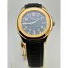 Patek Philippe Aquanaut Black Rose Gold Rubber Strap Swiss Automatic Watch