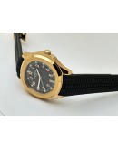 Patek Philippe Aquanaut Black Rose Gold Rubber Strap Swiss Automatic Watch