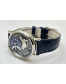 Breguet Tradition 7097 Blue Boutique Edition Swiss ETA 7750 Valjoux Automatic Movement Watch