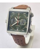 Tag Heuer Monaco Caliber 12 Green Watch