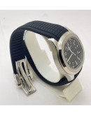 Patek Philippe Aquanaut Black Rubber Strap Swiss Automatic Watch