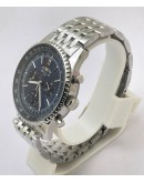 Breitling Navitimer B01 Blue & Black Chronograph Steel Watch