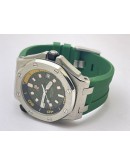 Audemars Piguet Diver Green Rubber Strap Swiss Automatic Watch