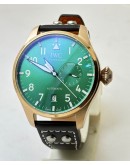 I W C Pilot Le Petit Prince Green Rose Gold Swiss Automatic Watch