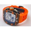  Richard Mille Mclaren RM 11-03 Orange Strap Swiss Automatic Watch