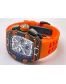  Richard Mille Mclaren RM 11-03 Orange Strap Swiss Automatic Watch