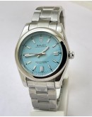 Rolex Oyster Perpetual ICE BLUE Steel Swiss Automatic Watch