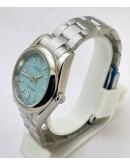 Rolex Oyster Perpetual ICE BLUE Steel Swiss Automatic Watch