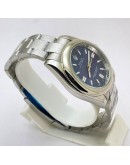 Rolex Oyster Perpetual BLUE Steel Swiss Automatic Watch