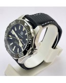 Tag Heuer Aquaracer Calibre 5 Black Leather Strap Swiss Automatic Watch