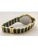 Rado Jubile Diamond Bezel Gold Black Bracelet Watch