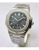 Patek Philippe Nautilus GMT DAY-MONTH Steel Swiss Automatic Watch