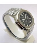 Patek Philippe Nautilus GMT DAY-MONTH Steel Swiss Automatic Watch