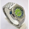 Audemars Piguet Diver Steel Bracelet Green Swiss Automatic Watch