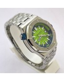 Audemars Piguet Diver Steel Bracelet Green Swiss Automatic Watch