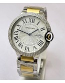 Cartier Ballon Bleu Jewel Bezel Watch 