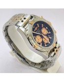 Breitling Chronomat Chronograph Black Dual Tone Watch