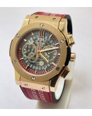 Hublot Vendom Classic Fusion Chrono Cricket World Cup RED Watch