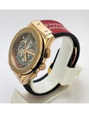 Hublot Vendom Classic Fusion Chrono Cricket World Cup RED Watch