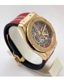 Hublot Vendom Classic Fusion Chrono Cricket World Cup RED Watch