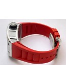 Richard Mille RM 035 Americas Edition Red Strap Swiss ETA 7750 Valjoux Movement Watch