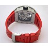 Richard Mille RM 035 Americas Edition Red Strap Swiss ETA 7750 Valjoux Movement Watch