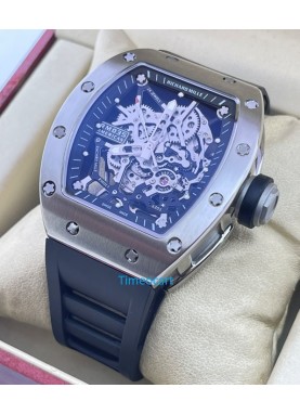 Richard Mille RM 035 Americas Edition Black Strap Swiss ETA 7750 Valjoux Movement Watch